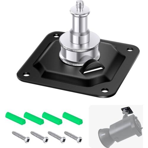 Neewer Photography Photo Studio Video Wall Ceiling Mount 5/8" Stud with 1/4" thread for photpgraphy video shooting
