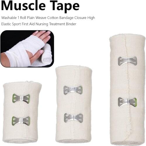 1 Roll High Elastic Bandage Wound Dressing Outdoor Sports Sprain Treatment Bandage For First Aid Kits Accessories