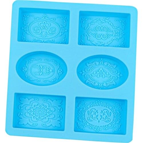 Silicone Soap Bar Mold Cake Bakeware DIY Handmade Candle Making Molds Resin