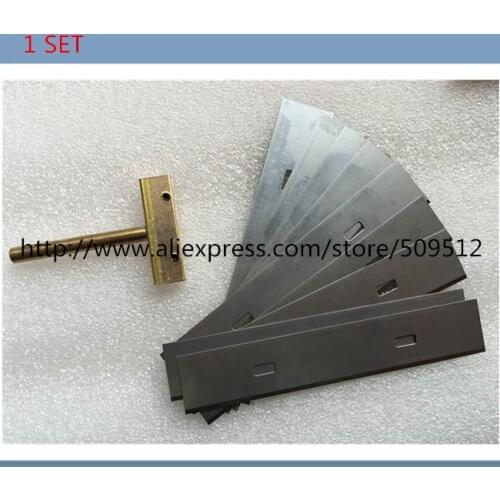1set Mobile phone LCD Glass Lens Refurbishment tool Scraper wiper Blade for removing drying glue
