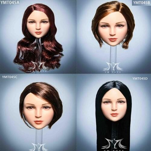 In stock 1/6 YMTOYS YMT045 Maple Head Sculpt Fit 12" Female PH TBL Figure Body