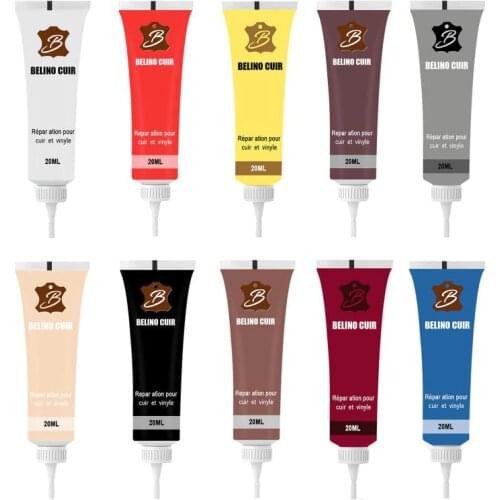 20ml Leather Repair Gel Color Repair Home Car Seat Sofa Leather Complementary Repair Refurbishing Cream Paste Leather Cleaner