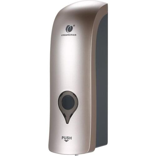 300ml Wall Mounted Single-Head Manual Soap Dispenser Shower Gel Liquid Shampoo Sanitizer Dispenser Holder Dispenser