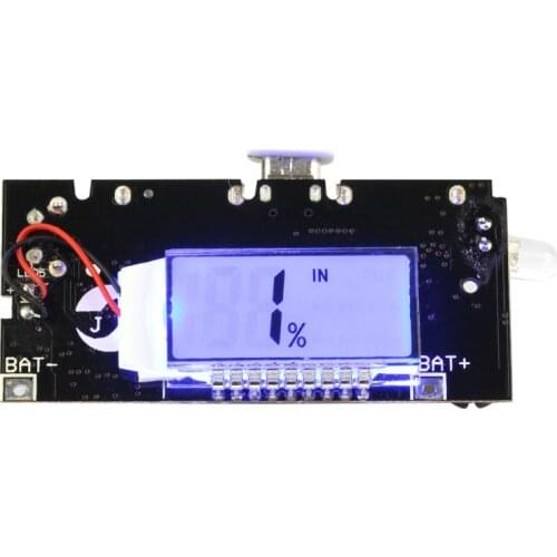 5V Dual USB Power Bank 18650 Lithium Batery Charger DIY Module LCD Display Dual USB Power Bank Module
