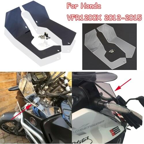 Motorcycle Accessories New vfr1200x Wind Deflector Windshield Wind Shield Screen Protector For Honda VFR1200X VFR 1200 X vfr1200