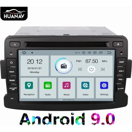 Android 9.0 Car CD DVD Player GPS Navigation For Renault Duster 2012 2013 Auto Car radio player stereo headunit tape multimedia