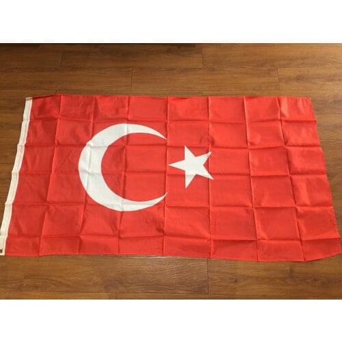 Turkey Flag Activity Decorative National Banner 90x150cm