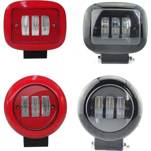 1pair 12V 25w motorbike headlight fog lamps motor auxiliary driving light car working lamp 2000lm 6500K motorcycle led headlamp