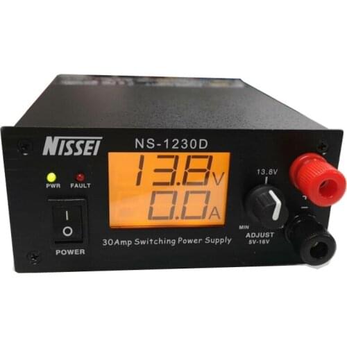 NISSEI NS-1230D Communication Switching Power Supply 25A 5V-16V Adjustable Base Station NS1230D for Car Radio Audio Systems