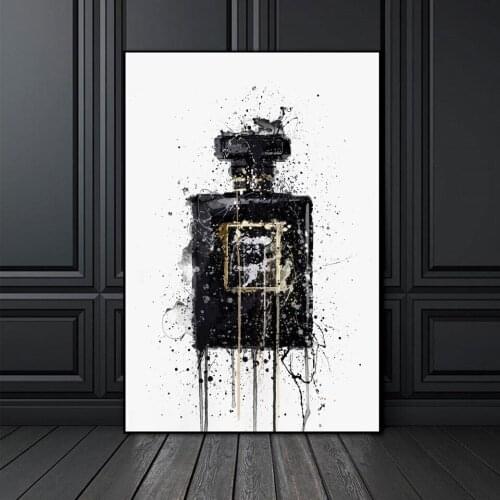 Canvas HD Prints Pictures fashion Perfume Bottle Modular Nordic Wall Art Paintings Home Decor Posters For Living Room Framework