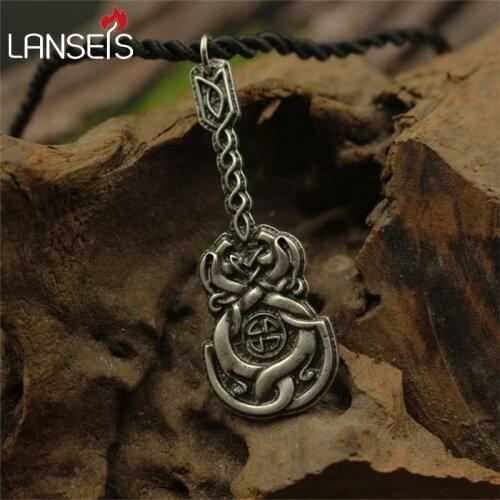 Lanseis 10pcs celti c guitar pendant Guitar lovers necklace