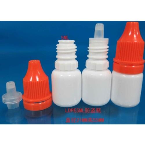 320pcs/lot 5ml bottle 100% new material manufacturing,plastic bottle