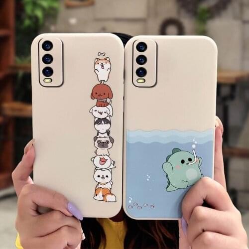Cartoon Camera all inclusive Phone Case For VIVO Y20/Y20i/Y20s/Y30 China phone case soft shell