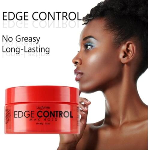 Men Female Hair Oil Wax Cream Edge Control Hair Styling Cream Broken Hair Finishing Anti-Frizz Hair Fixative Gel TSLM1