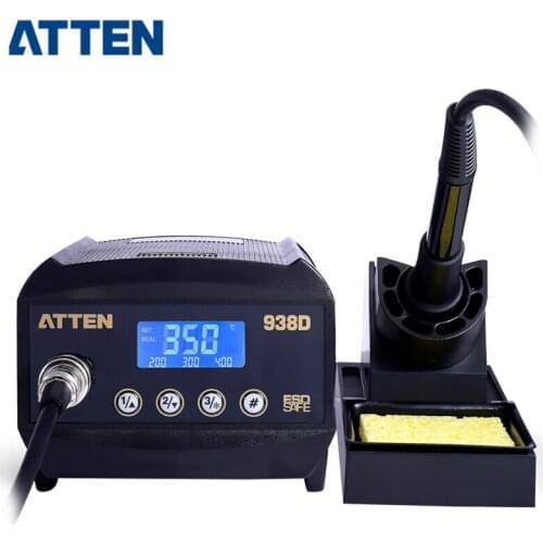 ATTEN AT938D 220V 60W Lead-free anti-static Digital display Rework Soldering Station