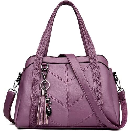 Casual Tote Bags for Women Crossbody Light Purses Hot-Sale Classic Womens Shoulder Bag Luxury Soft Leather Ladies Handbags