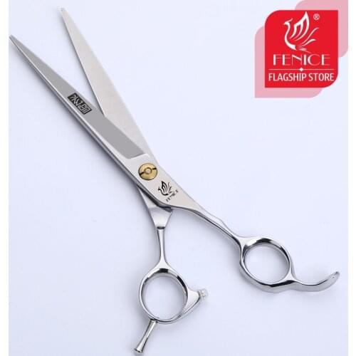 Fenice Professional 6.75 inch Pet Grooming Scissors Cutting Scissor Dog Cat Hair Cutting Shears makas tijeras