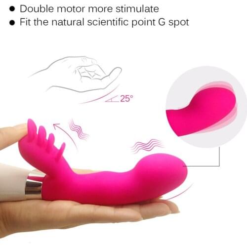 Sex Toy Dual Vibrator Tongue Licking G-spot Massage 36 speed Sucking Masturbator Clitoris Vagina Stimulator Magic Wand for Woman