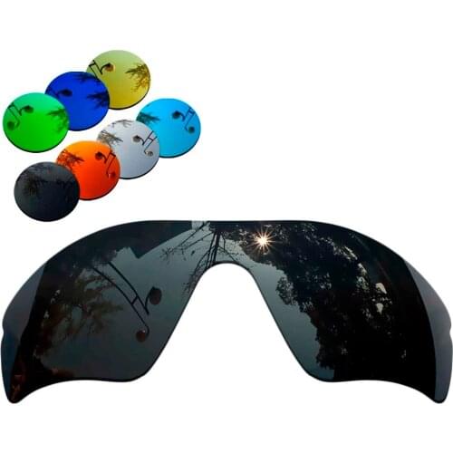 100% Precisely Cut Polarized Replacement Lenses for Radar Path Sunglasses Solid Black Color- Choices