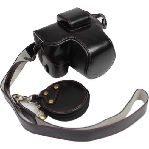 High quality PU Leather Case Camera bag cover for Fujifilm fuji XS10 X-S10 cameras shell with Bottom Battery Opening