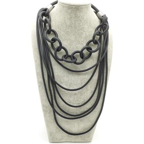 YD&YDBZ New Designer Handmade Necklace Two Styles Match Long Pendnat Necklaces For Women 2020 Fashion Jewelry Accessories Choker