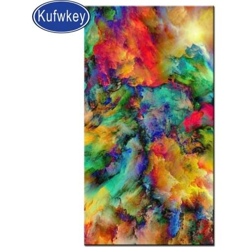 Diamond Embroidery Abstract colorful cloud mosaic diamond art Full Square/round Drill 5d diy diamond painting cross stitch New