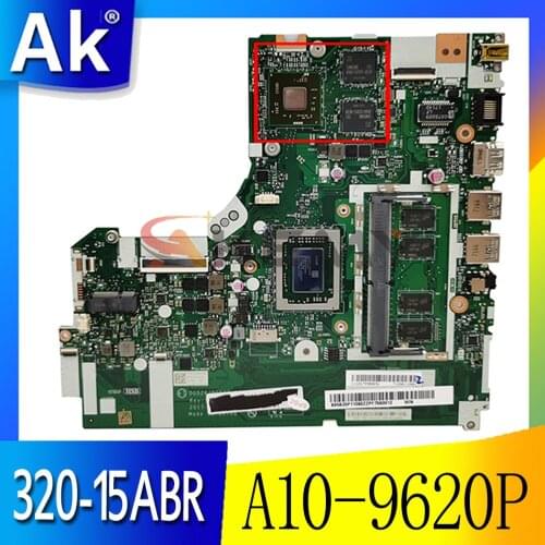 DG526 DG527 DG726 NMB341 NMB-341 NM-B341 For Lenovo Ideapad 320-15ABR Laptop motherboard With A10-9620P And 4GB RAM 100% TESTED