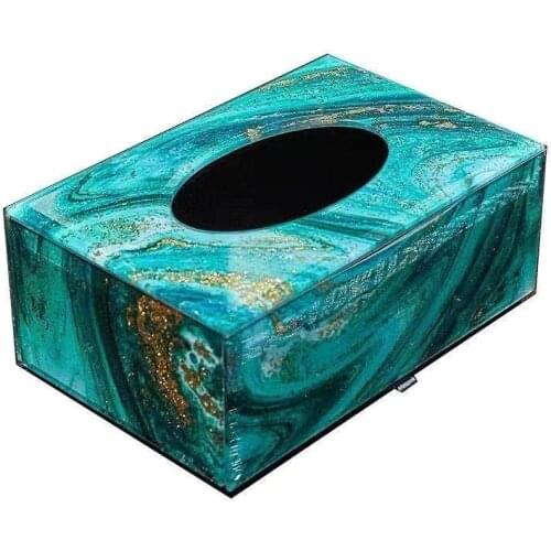 European Style Gold Luxury Light Tray Decoration Rectangular Practical Living Room Coffee Table Tea Tray Restaurant Storage Tray