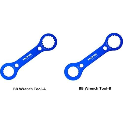TOOPRE Bike BB Wrench Tool Multifunctional Bicycle BB Bottom Bracket Repair Tool for Shimano BBR60 MT800 MT9100