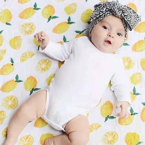 Cotton Baby Blanket Gauze Bath Infant Child Towel Quilt Muslin Soft Absorbent Towel Newborn Swaddle Baby Bedding 120*120cm