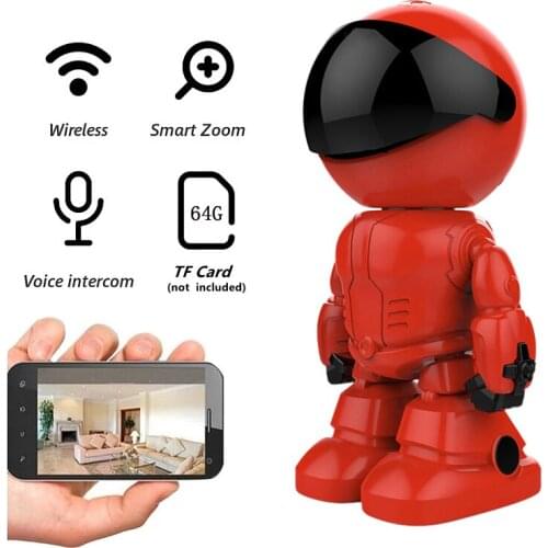 HD1080P Robot IP Camera Pan Tilt Security WiFi Camera Auto Tracking Night Vision Motion Detection Two Way Audio Baby Monitor Cam