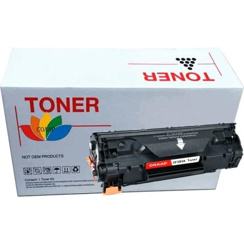 COAAP 83A CF283A CF283 A CF 283A (1-Pack Black) 1800 Pages Toner Cartridge Compatible for HP LaserJet Pro MFP M127fn/fw/125NW