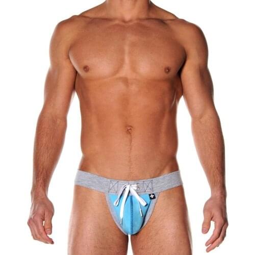 Male Underwear Mens Jockstrap Sexy Pants Soft Mens Breathable Low Waist Jockstrap Exotic Male Thongs Mens G-Strings & Thongs