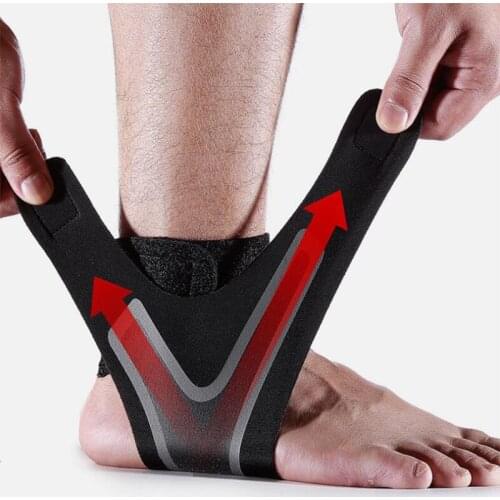 Wholesale Elastic Support Protection Gym Running Cycling Super Soft Foot Ankle Brace Guard