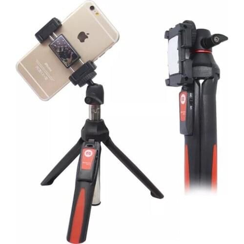 Benro MK10 Handheld Desktop 4 in 1 Extendable Selfie Stick Live Holder Bluetooth Remote Control For IPhone GoPro Huiwei MI Phone