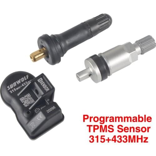 TPMS Programmable sensor 315 433MHz Mix Sensor Tire pressure monitoring Universal Editable TPMS Tool Program For Autel Sunwolf