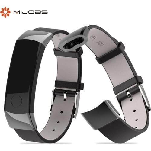 Genuine Leather Strap for Huawei Watch Honor Band 3 Band Wrist Strap Watchband Smart Wristband Bracelet Accessories for Honor 3