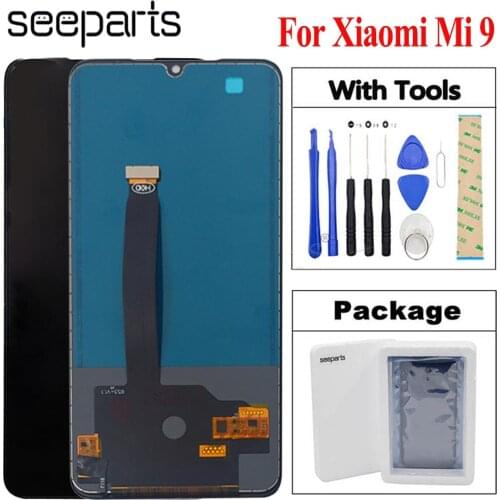 TFT Quality For Xiaomi Mi 9 LCD MI 9 Display Digitizer Assembly Touch Screen Replacement 6.39" Xiaomi Mi9 LCD Mi 9 LCD