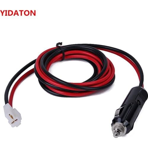 1Pcs Cigarette Lighter Car Charger Power Cable for TYT Mobile Radio TH-9000(D) KT-8900 TM-271A BJ-218 BF-9000 High Quality