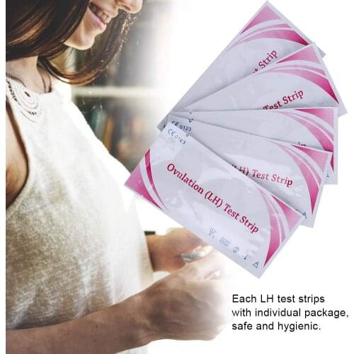 100pcs PH Test Strip Indicator LH Test Paper For Water Saliva And Urine Testing Measuring Ovulation Household