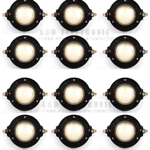 12PCS /LOT Replacement diaphragm for Beyma CD10 for CD1014ND/FE 8 ohm 44.4mm Pure Aluminum wire
