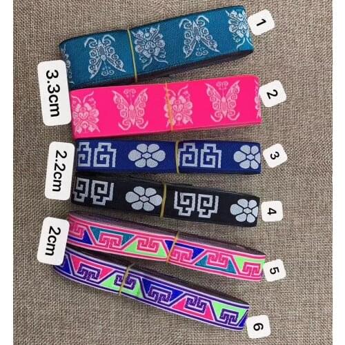 2cm/2.2cm/3.3cm nation style jacquard ribbon,XERY191202H