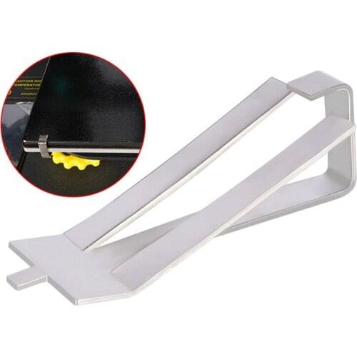 4/8pcs Stainless Steel Glass Heated Bed Clip Clamp 3D Printer Parts Heatbed Clip For Ultimaker Ender3 Build Platform Retainerc