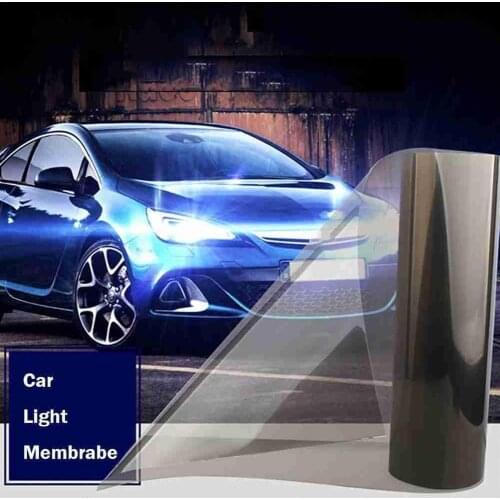 40*150 Cm Auto Car Smoke Fog Light Headlight Taillight Tint Vinyl Film Sheet Sticker Waterproof Car Styling Accessories