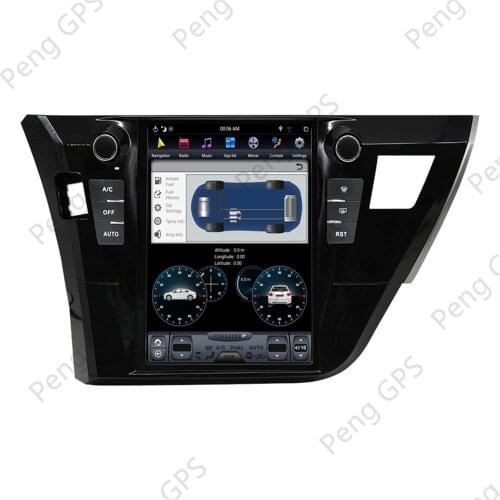 4G+128G GPS Navigation For Toyota Corolla 2014-2016 Tesla Style Car DVD Player Android 9.0 Radio Multimedia Car Stereo Headunit