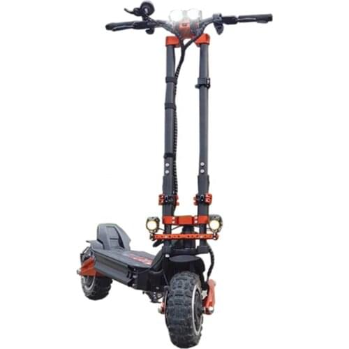 6000w 110kmh Dual motor 72V 32ah Zero 11x with off road tires