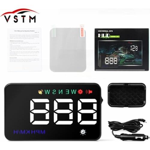 A5 GPS HUD Digital Universal HD Projection Display Car Truck Speedometer Speed Warning GPS Projection Speedometer