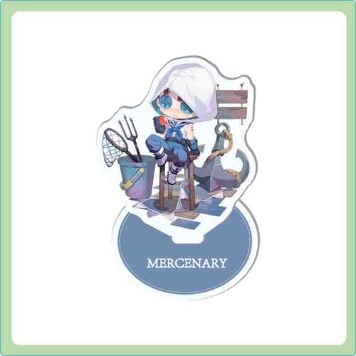 Anime Identity V Vera Nair Naib Subedar Margaretha Zelle Game Acrylic Figure Stand Model Plate Keychain Charm Desk Decor Gifts