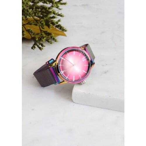 Magnet Watchband Unisex Wristwatch