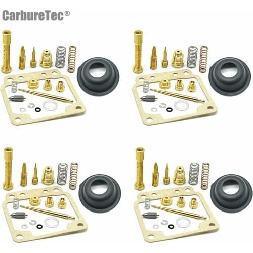 For Yamaha XJ650 Maxim 1980 1981 1982 1983 And 4K0 1980-1984 Carburetor Repair Kit Chamber Seal Gasket Float Valve Needle 4 Sets